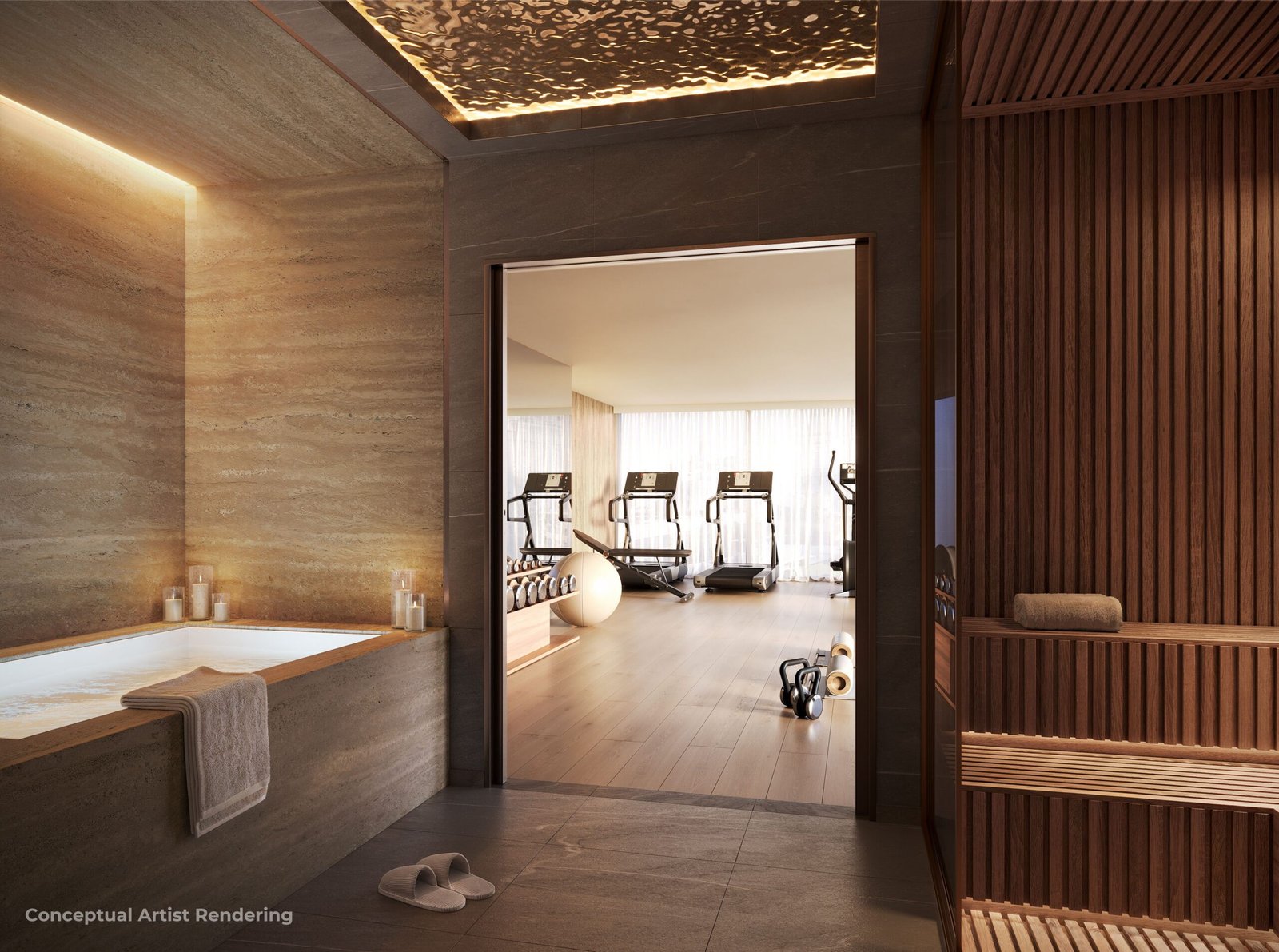 29 Indian Creek wellness gym sauna