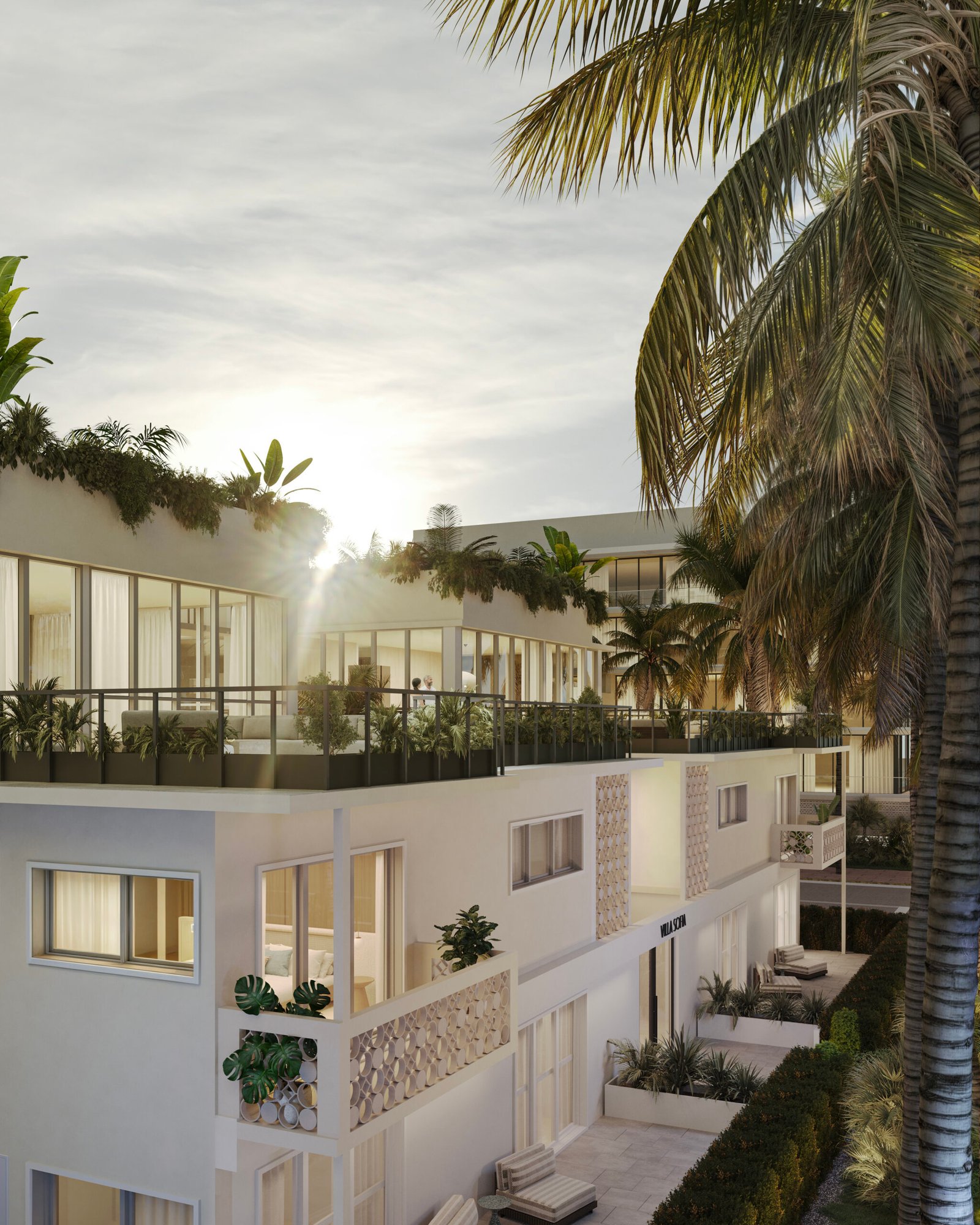 Villa Sofia rooftop lounge