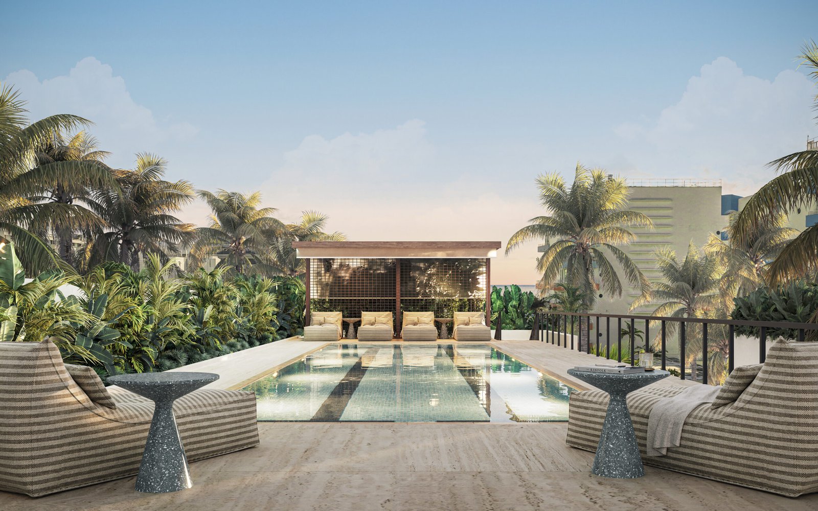 Villa Sofia rooftop pool
