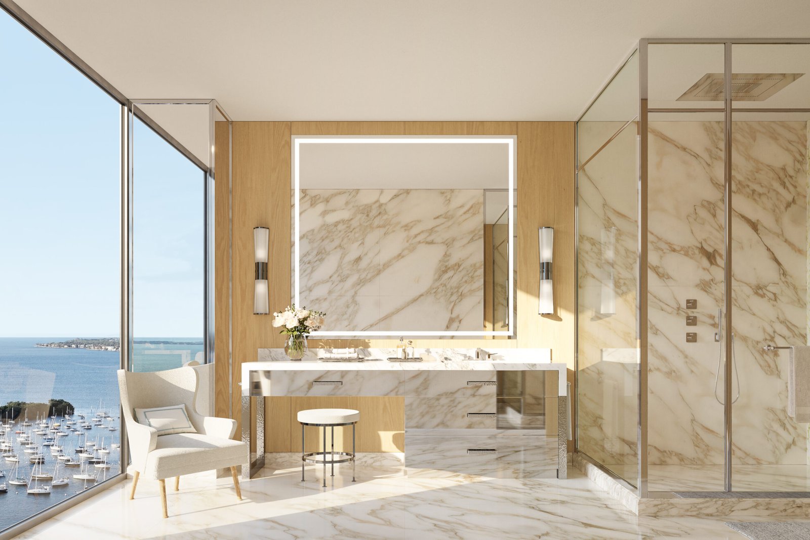 Four Seasons Coconut Grove - Primary Bathroom