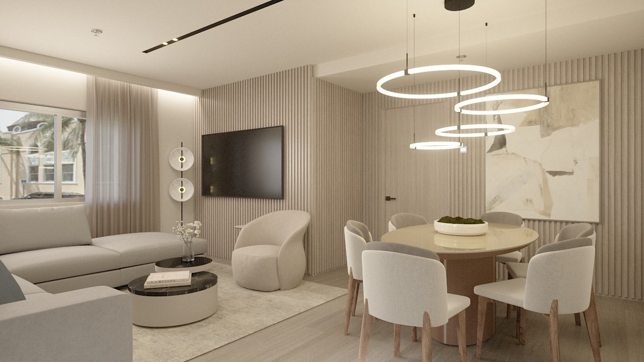 Villa Sofia living room