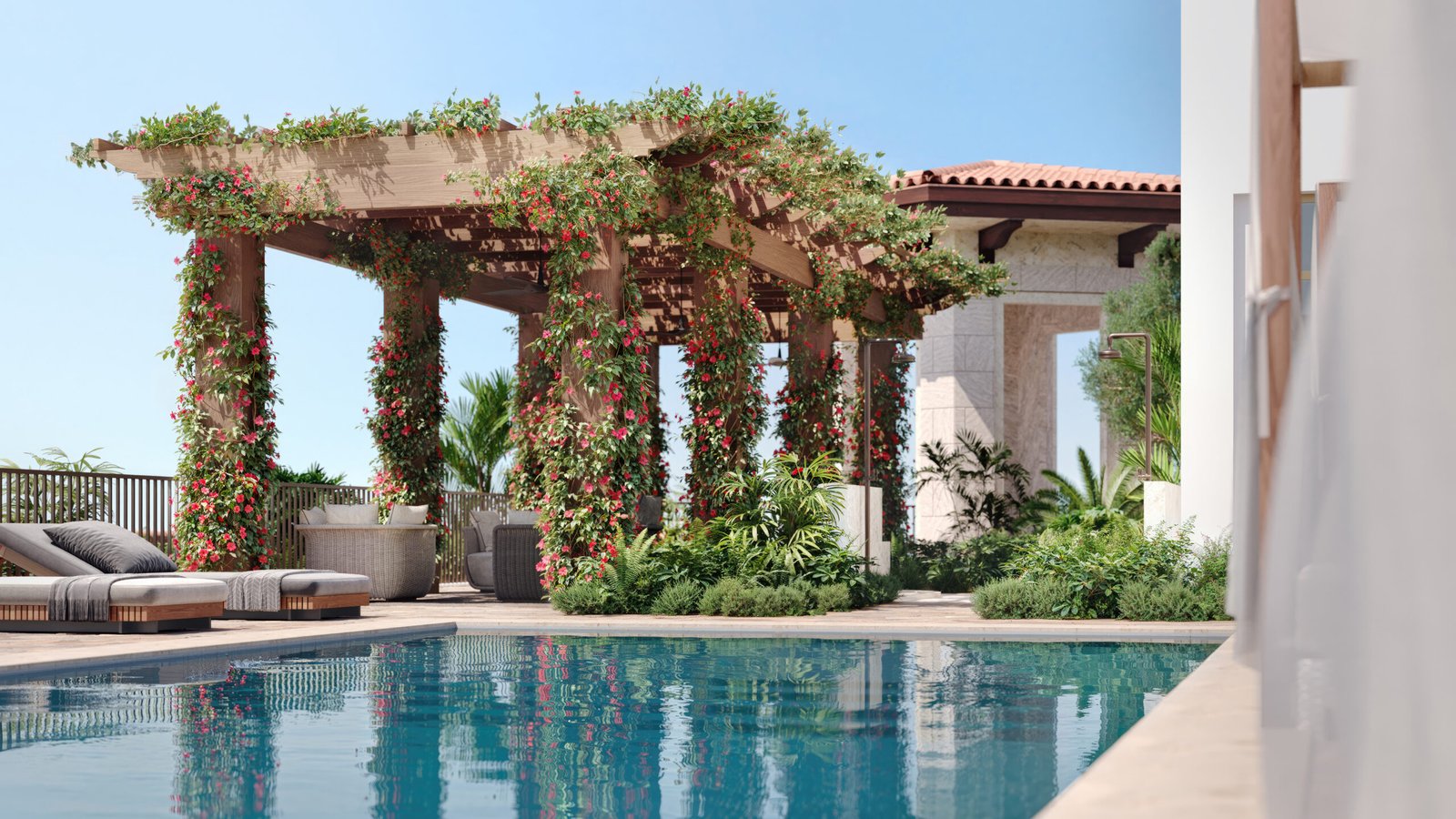 Ponce Park Residences - Rooftop Pool