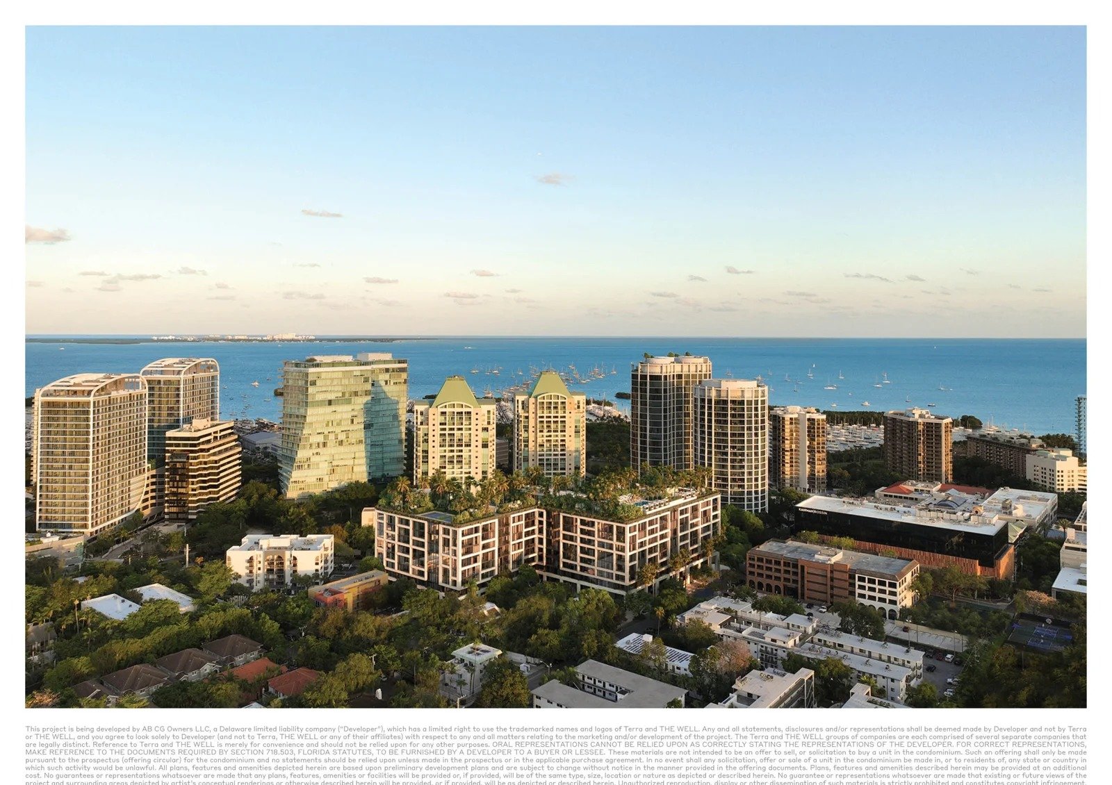 The Well Coconut Grove - Neighborhood Aerial